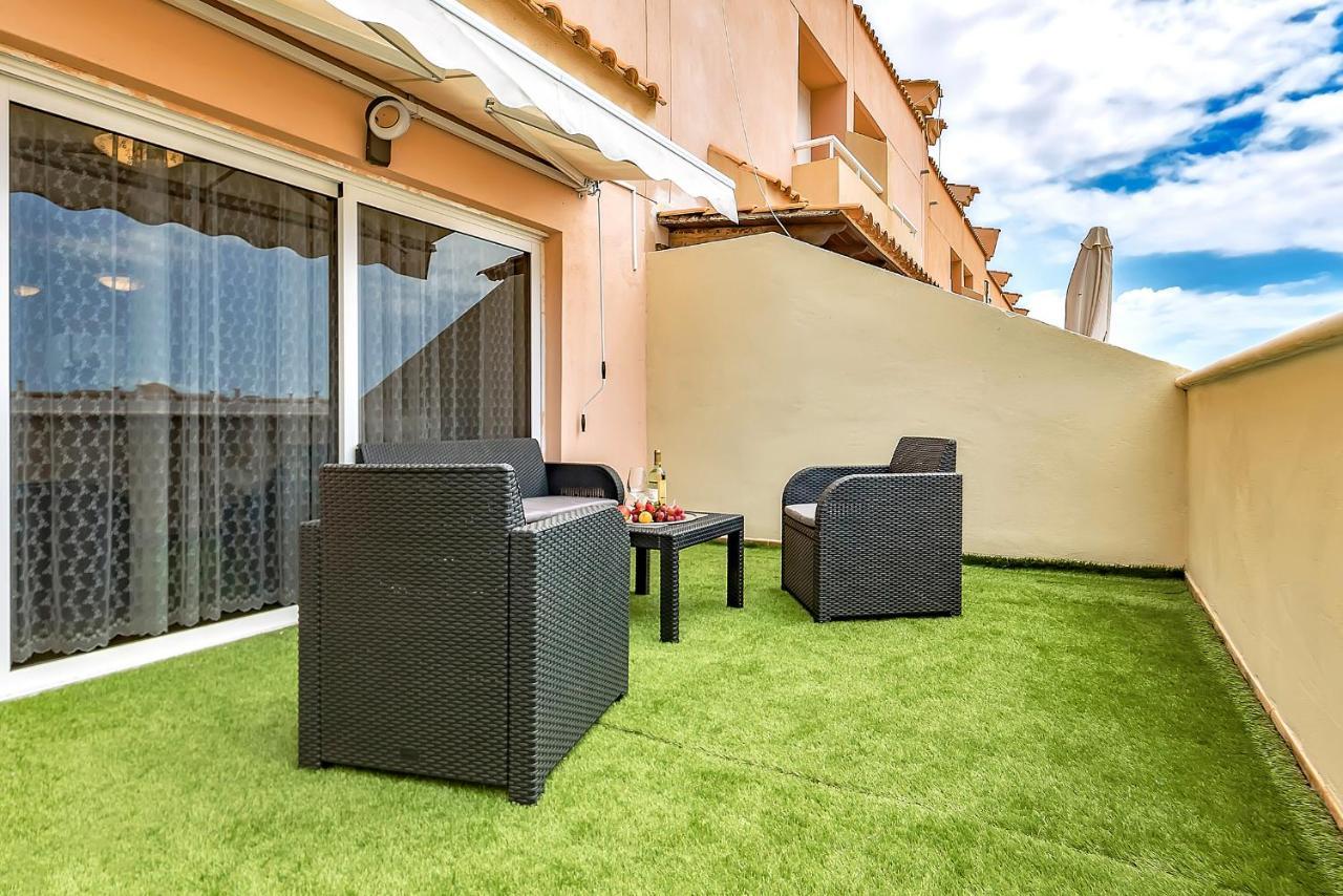Yellow 3 Bedroom Large Apartment For 10 Guests Costa Adeje  Exterior foto